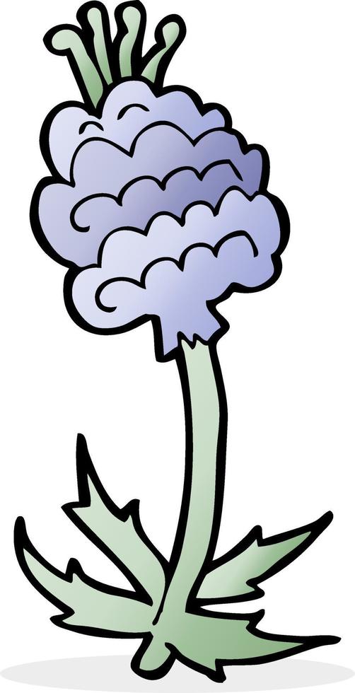 tekening tekenfilm bloem vector