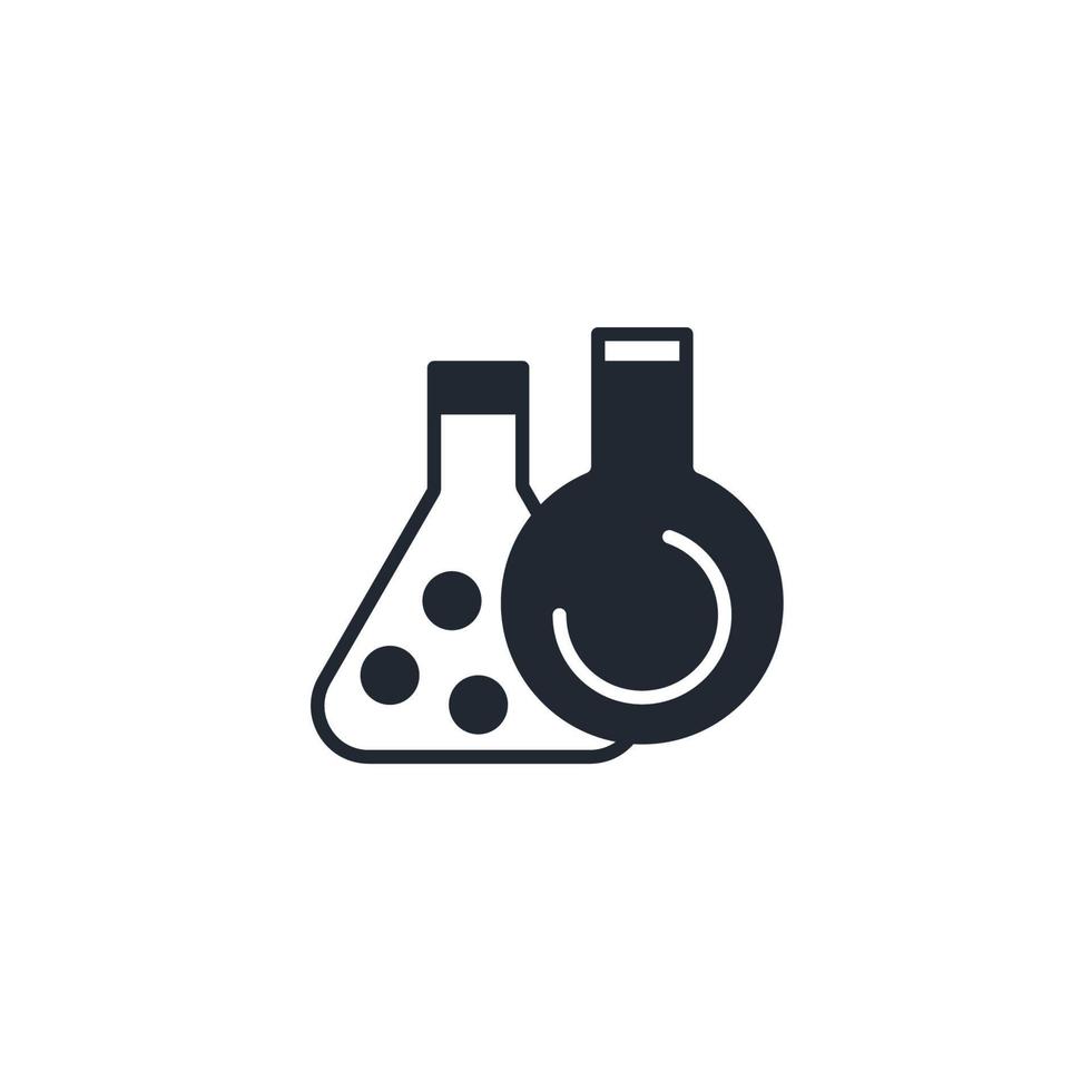 chemie pictogrammen symbool vector elementen voor infographic web