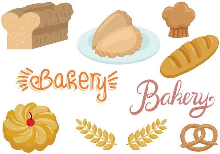 Gratis Bakkerijvectoren vector