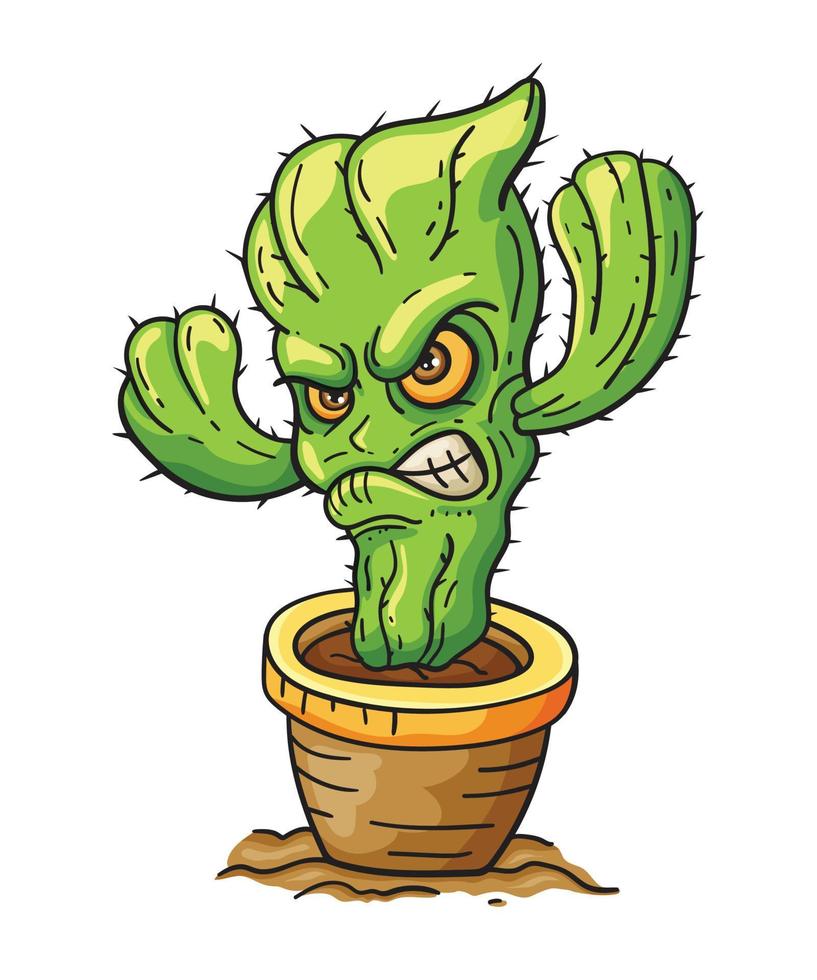 boos cactus illustratie vector
