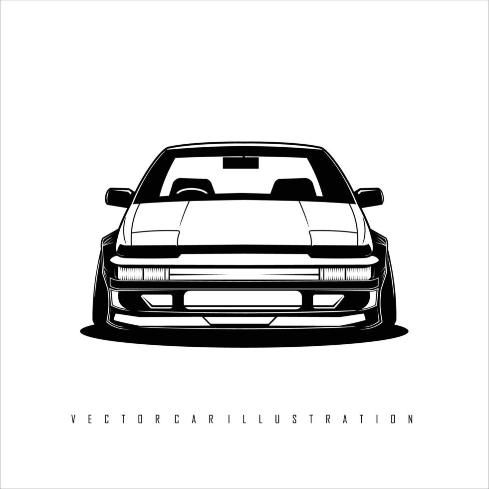 vector auto illustratie 2