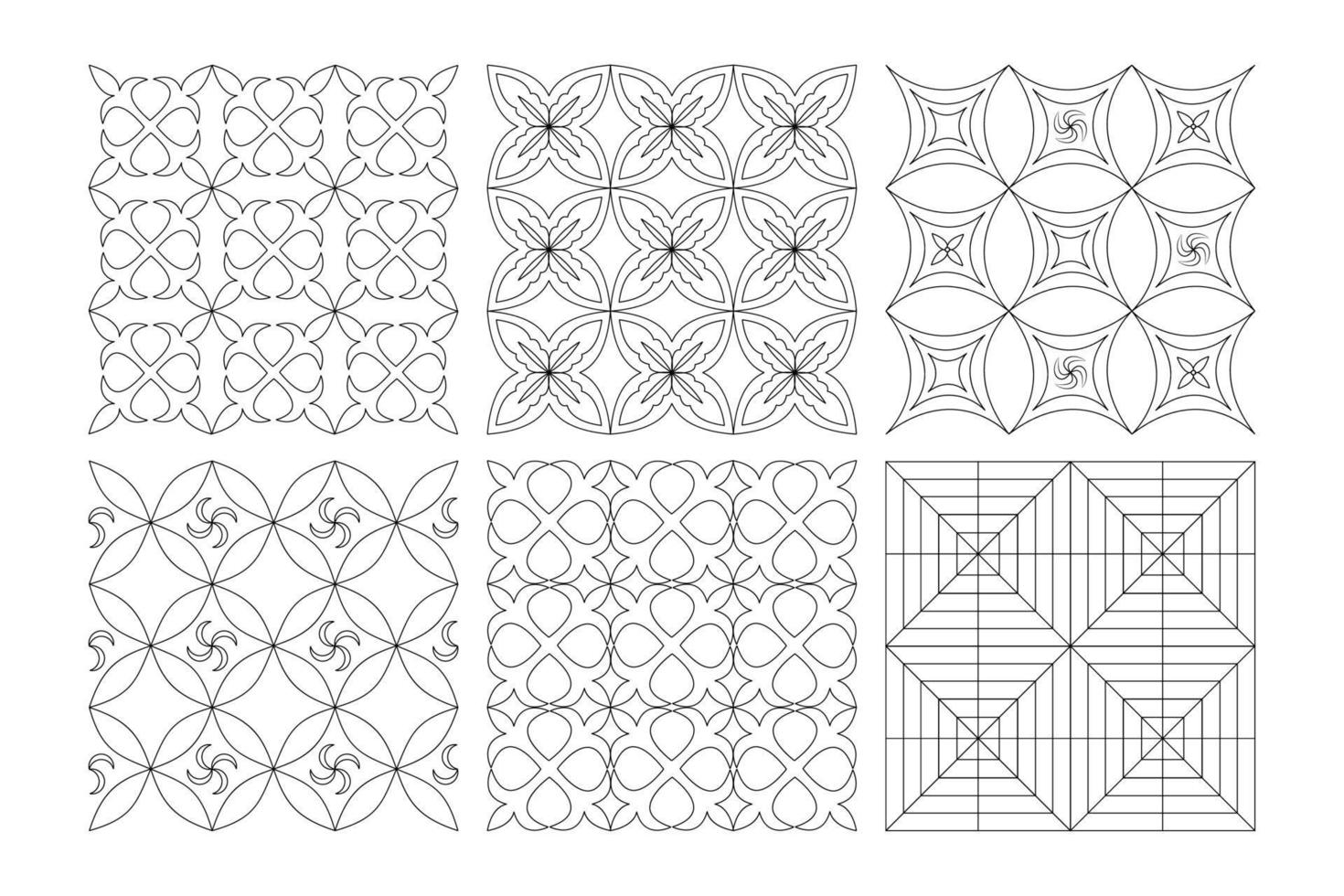 naadloos abstract doolhof patronen. stijl Memphis patroon. meetkundig tekening achtergrond vector