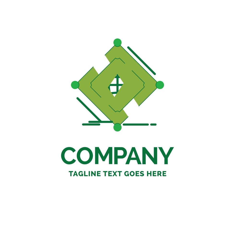 complex. globaal. internetten. netto. web vlak bedrijf logo sjabloon. creatief groen merk naam ontwerp. vector
