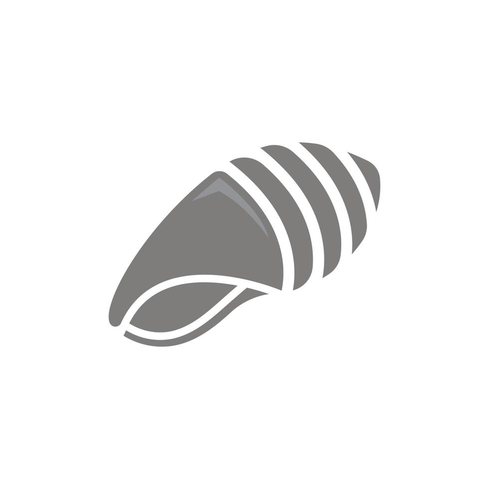 shell vector pictogram illustratie ontwerp