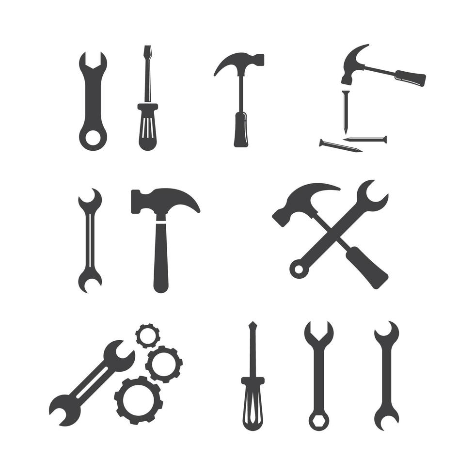 gereedschap vector pictogram ontwerp illustratie