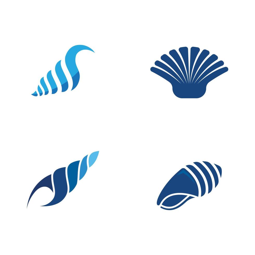 shell vector pictogram illustratie ontwerp