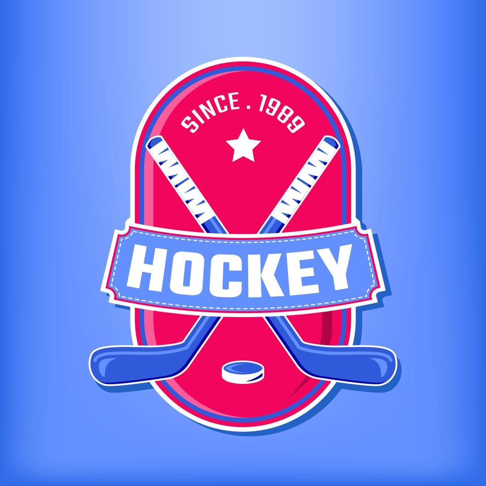 hockey sport- club koel insigne vector