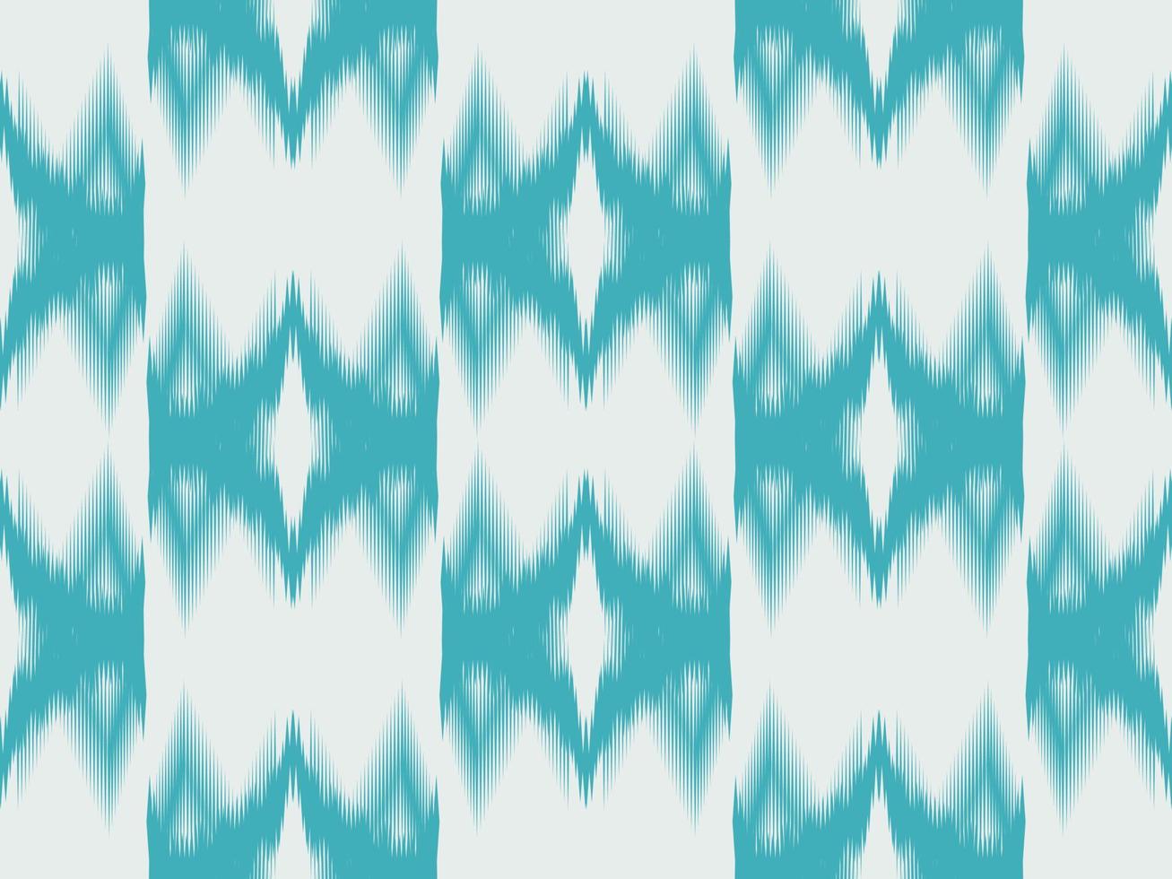 ikat patroon borduren stijl vector