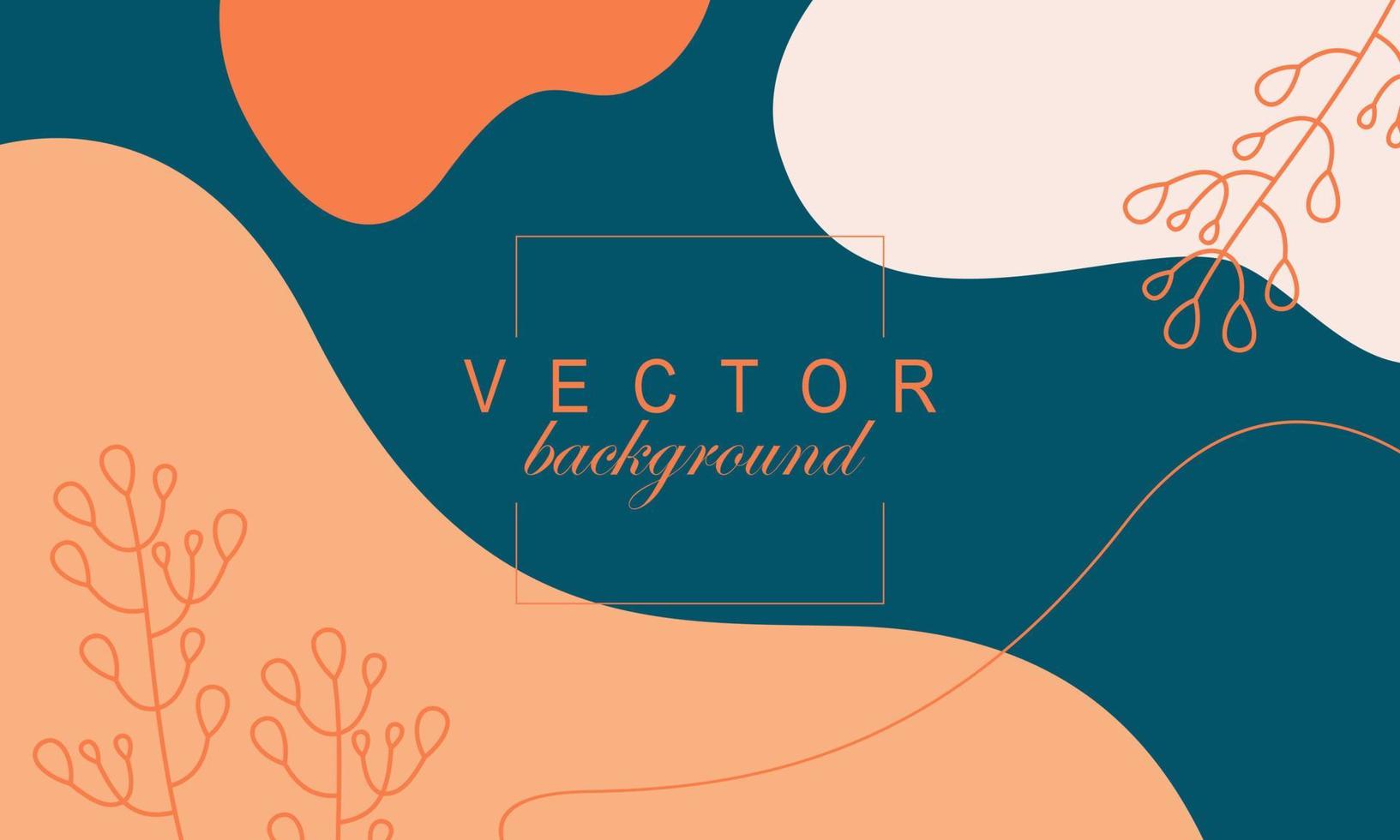 abstract achtergrond met kleurrijk logo, poster kunst achtergrond vector