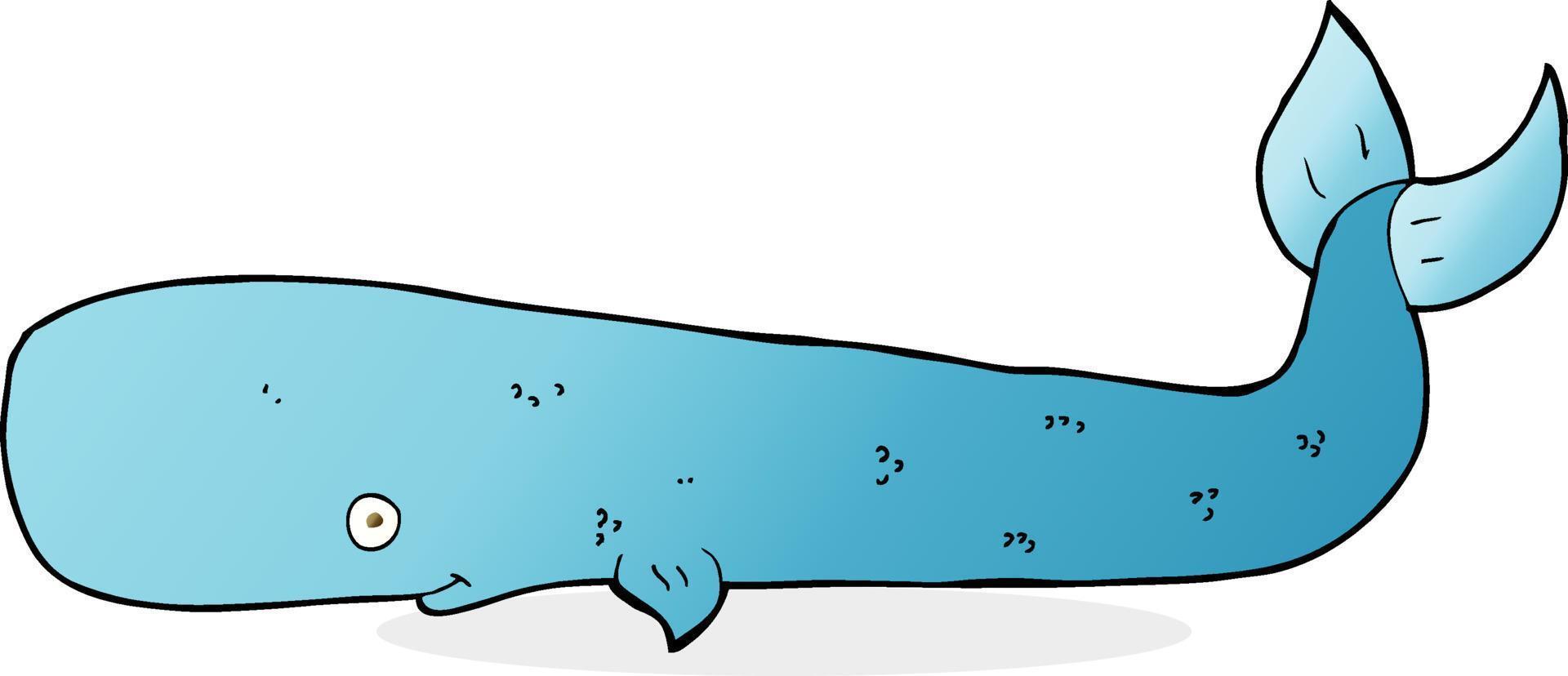 tekening tekenfilm walvis vector