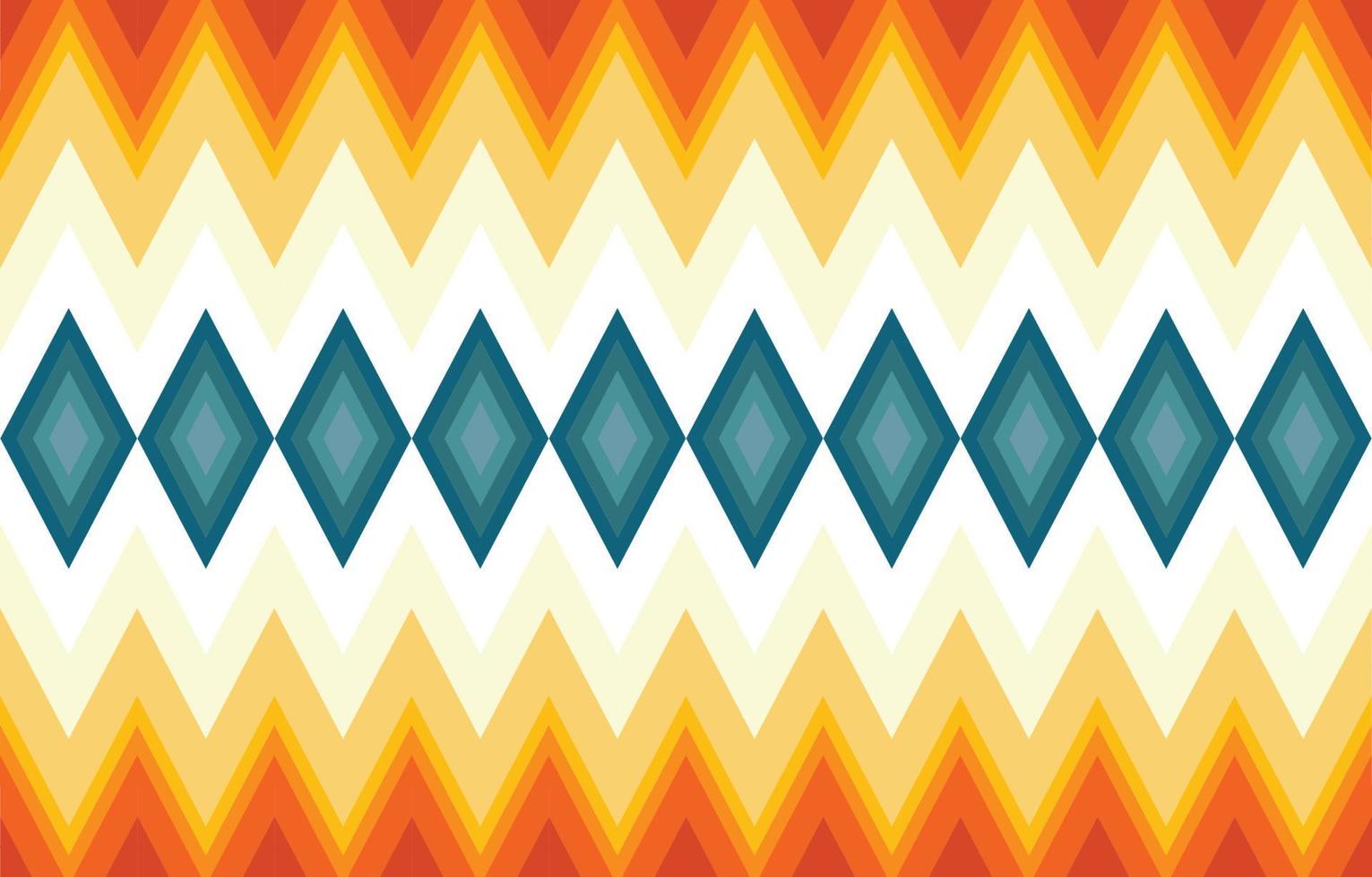 vector naadloos etnisch patroon. Amerikaans Indisch Navajo, motief stijl. ontwerp voor achtergrond, tapijt, behang, kleding, achtergrond, inpakken, batik, kleding stof, vector illustratie. borduurwerk stijl.
