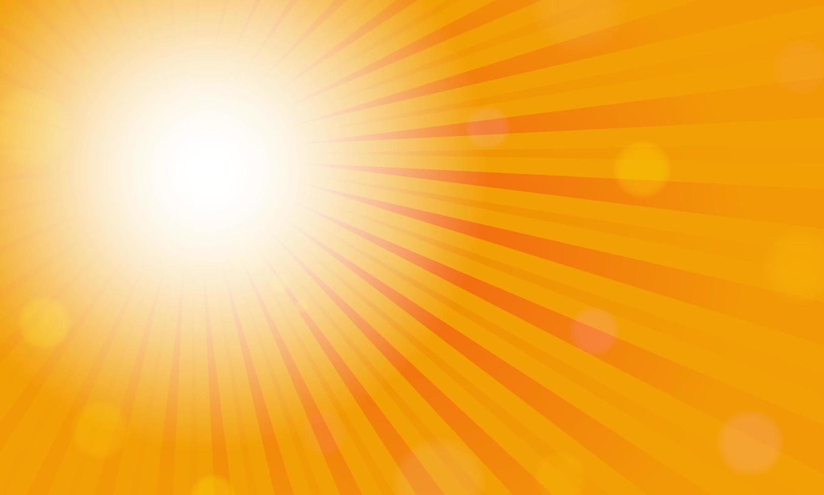 abstract zonnig stralen achtergrond. abstract zonnestraal ontwerp. wijnoogst stijgende lijn zon of zon straal, zon barsten retro. zonnig licht. oranje zon stralen. oranje zonnestraal. zonnestraal achtergrond - eps 10 vector