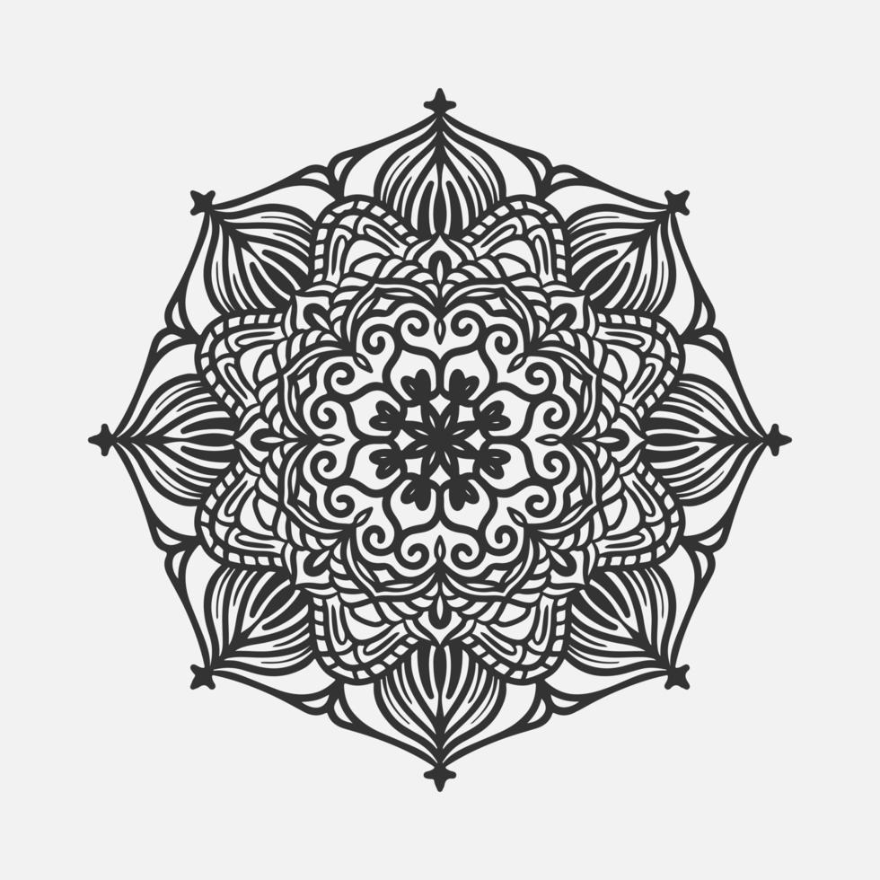 decoratief mandala-ontwerp vector