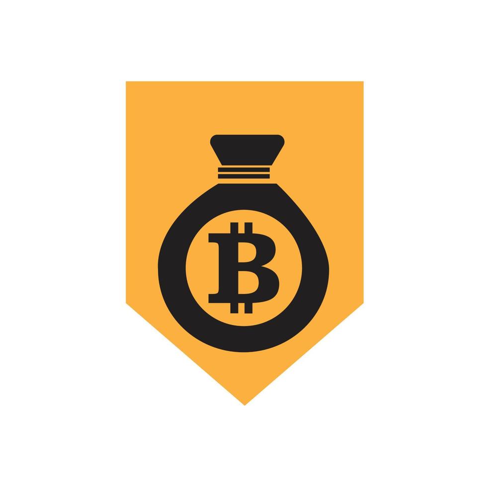 bitcoin icoon vector illustratie ontwerp