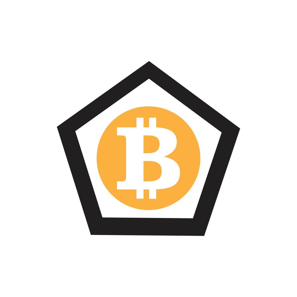 bitcoin icoon vector illustratie ontwerp