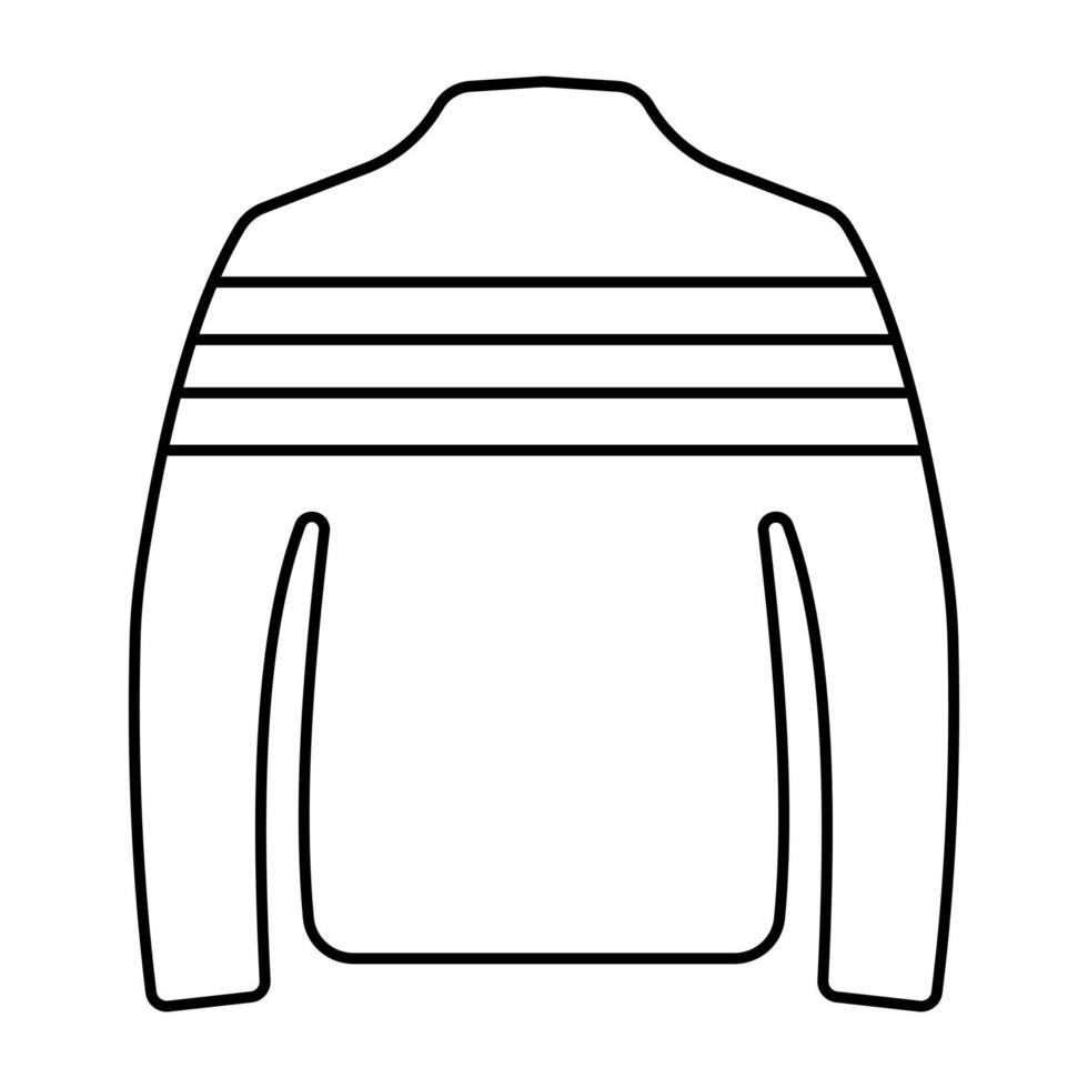 een icoon ontwerp van sweater vector