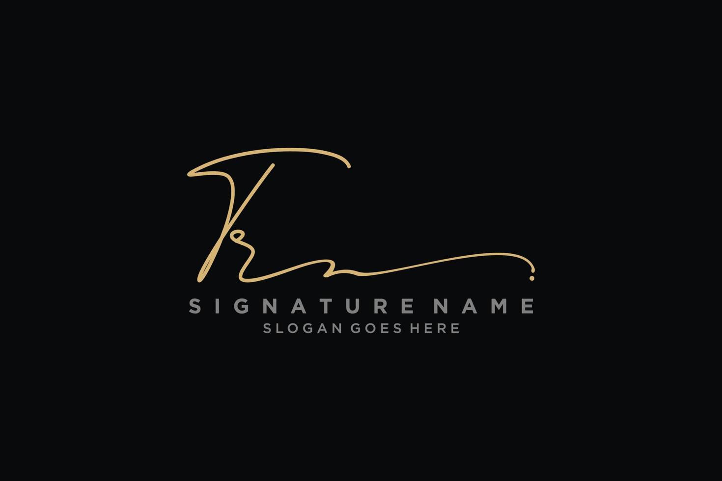 eerste t brief handtekening logo sjabloon elegant ontwerp logo teken symbool sjabloon vector icoon