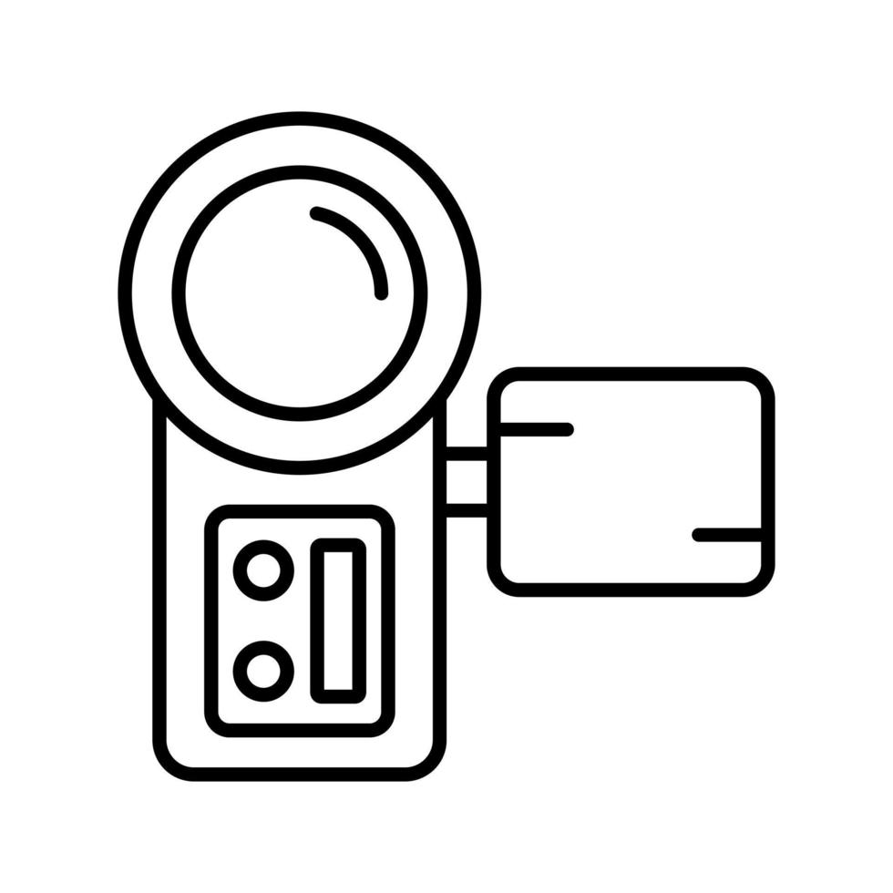 videocamera vector pictogram