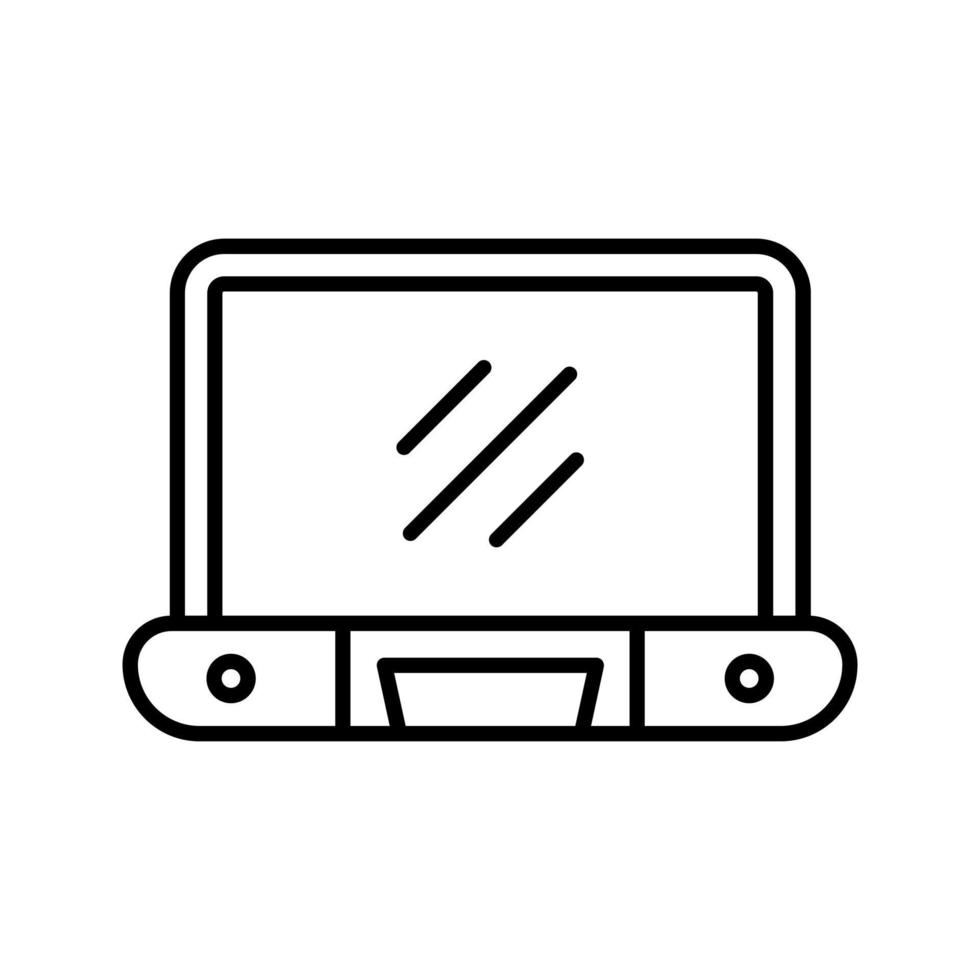 laptop vector pictogram