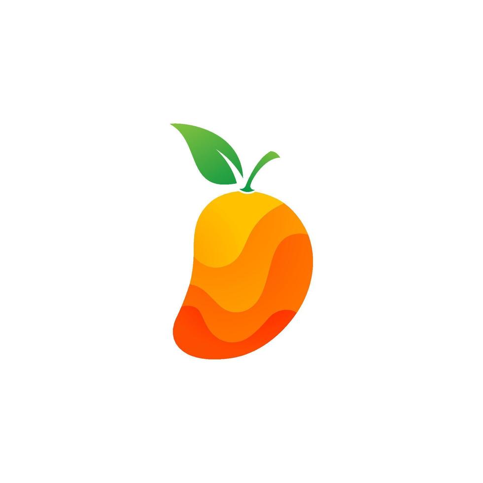 mango pictogram vector illustratie ontwerp