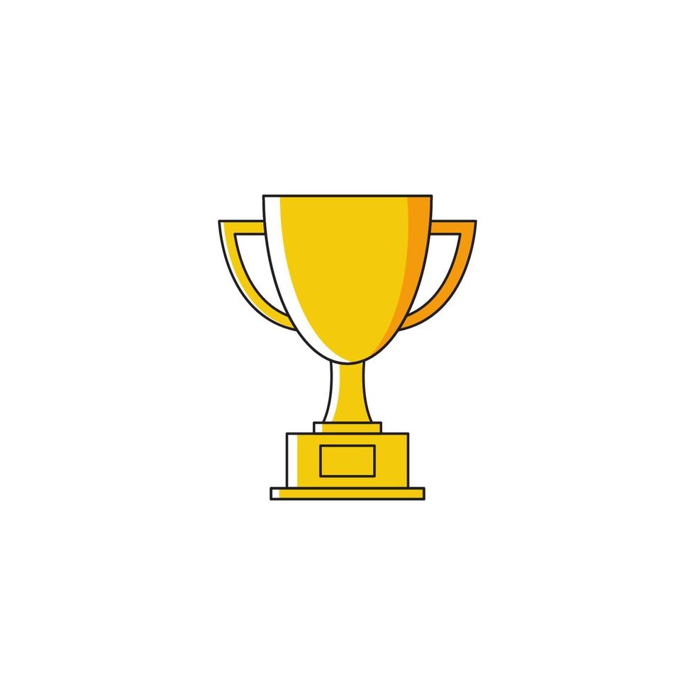 trofee vector pictogram ontwerp illustratie