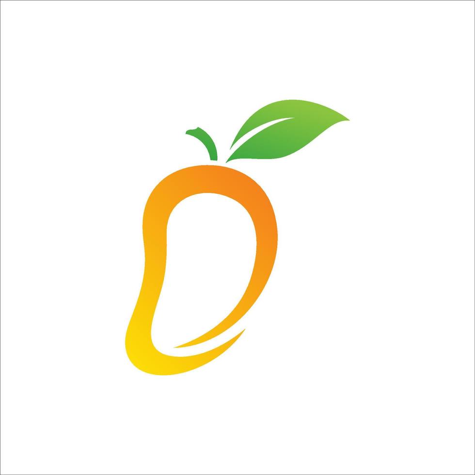 mango pictogram vector illustratie ontwerp