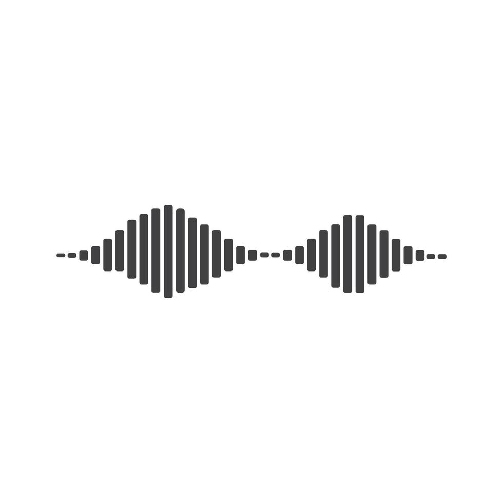 geluid Golf muziek- logo vector