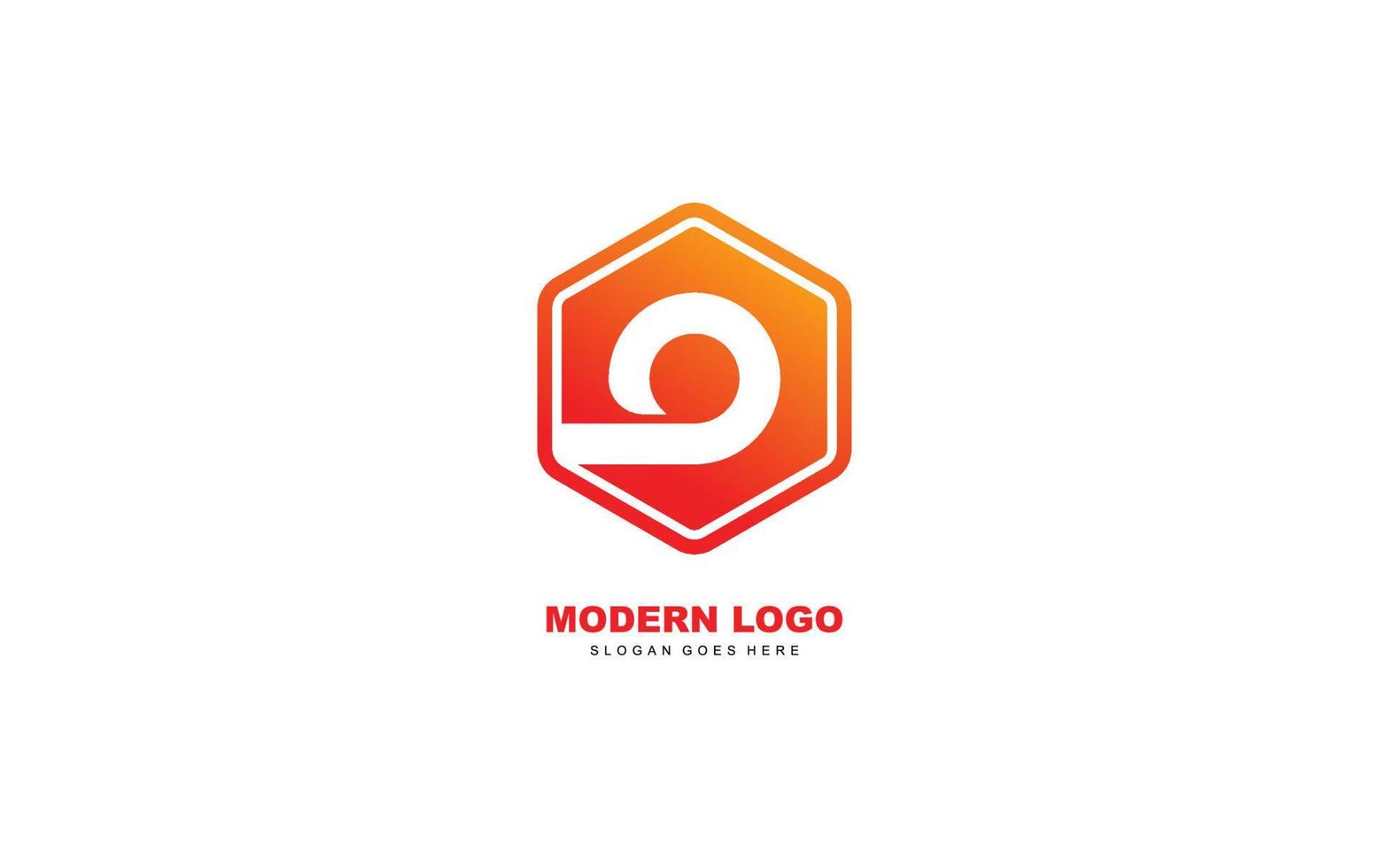 O logo vorm voor identiteit. brief sjabloon vector illustratie voor uw merk.