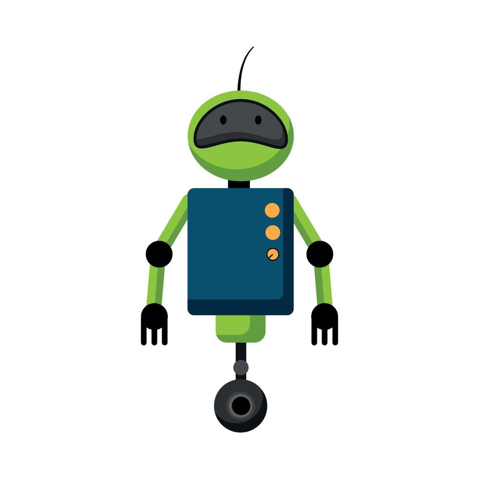 vector illustrator van fantastisch robot