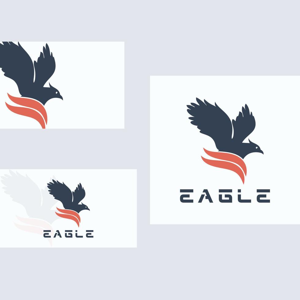 veiligheid schild oranje adelaar logo ontwerp sjabloon vector. vogel schild vector, schild vogel logo, vogel veilig logo vector