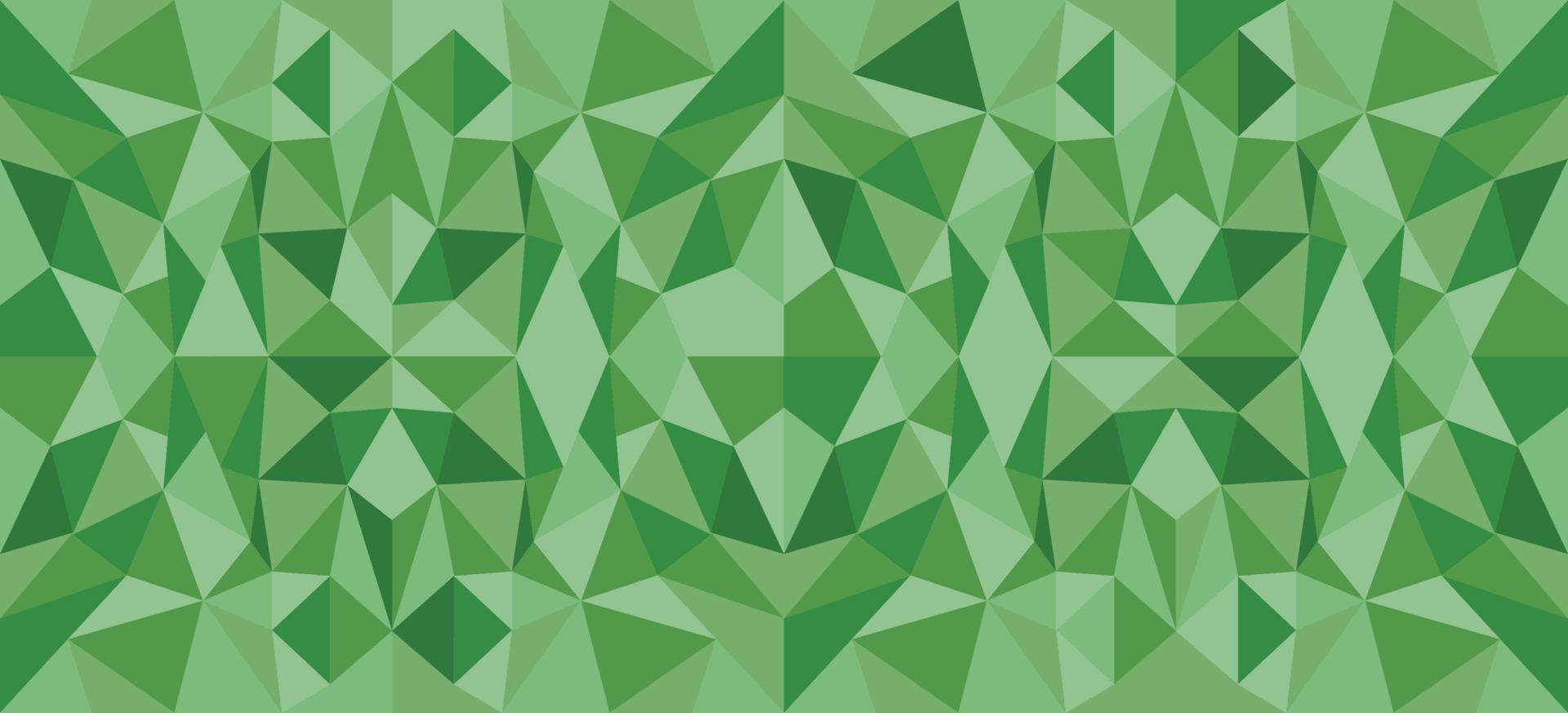 groen driehoek achtergrond vector