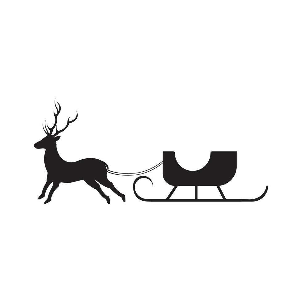 Kerstmis vector pictogrammen illustraties ontwerp sjabloon - vector