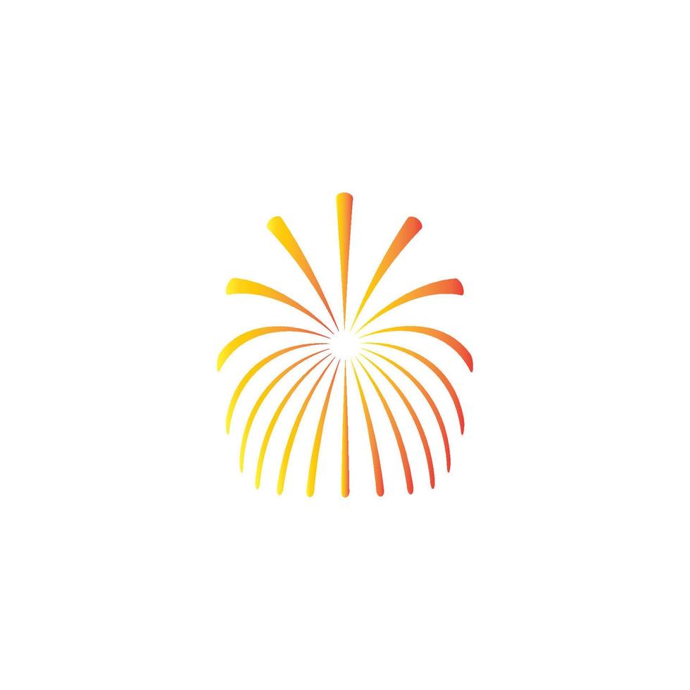 vuurwerk logo vector