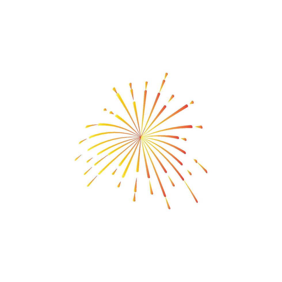 vuurwerk logo vector