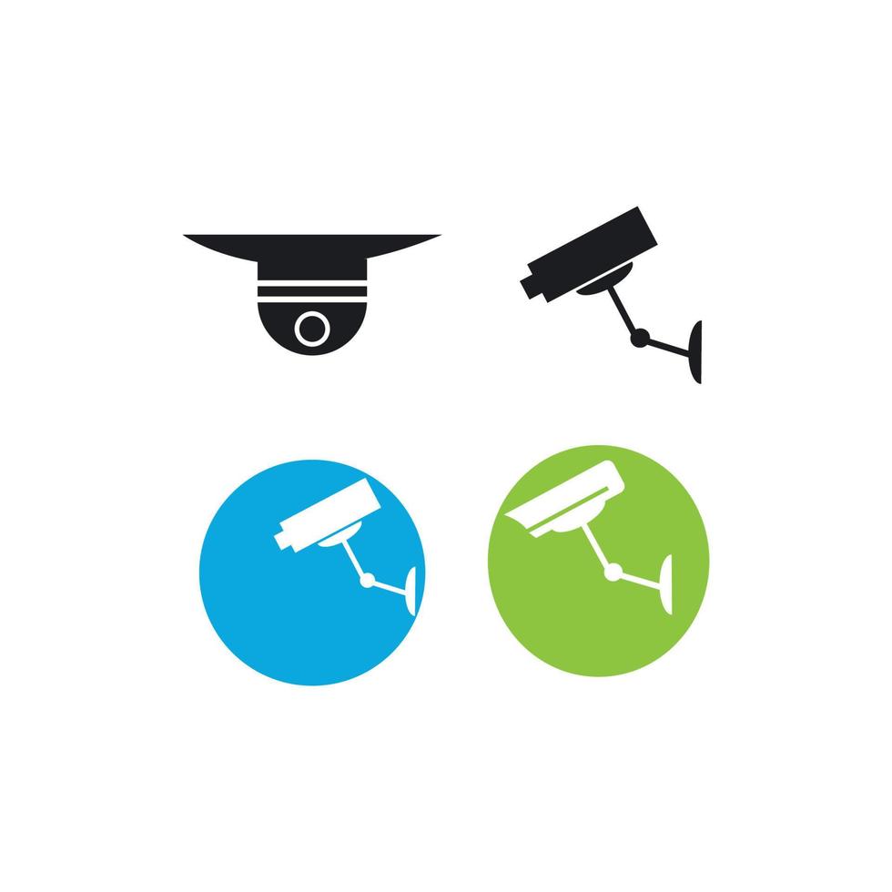 cctv pictogram vector