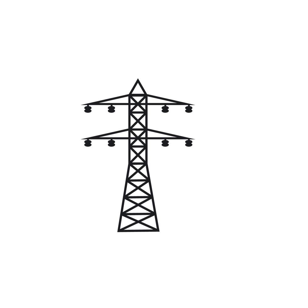 elektrisch toren logo vector