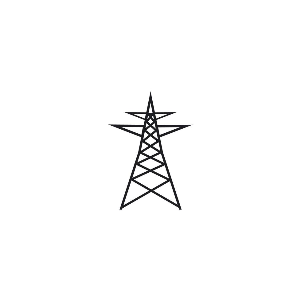 elektrisch toren logo vector