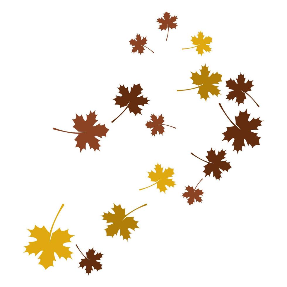 herfst blad achtergrond vector