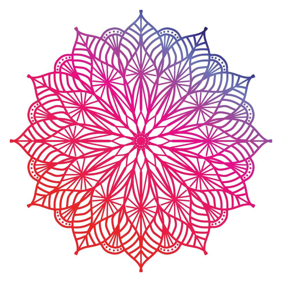 kleurrijk mandala luxe sier- mandala ontwerp achtergrond, mandala ontwerp, mandala, patroon kleur boek kunst behang ontwerp, tegel patroon, groet kaart vector