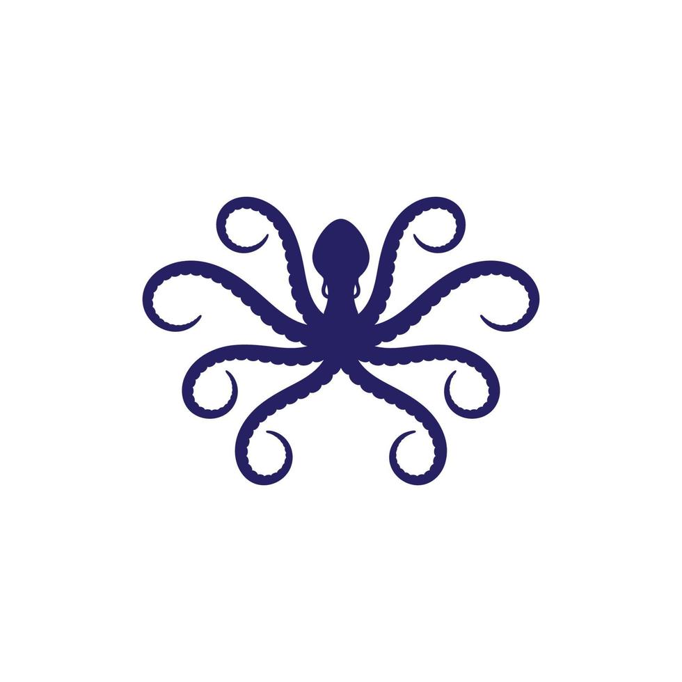 octopus pictogram vector illustratie ontwerp