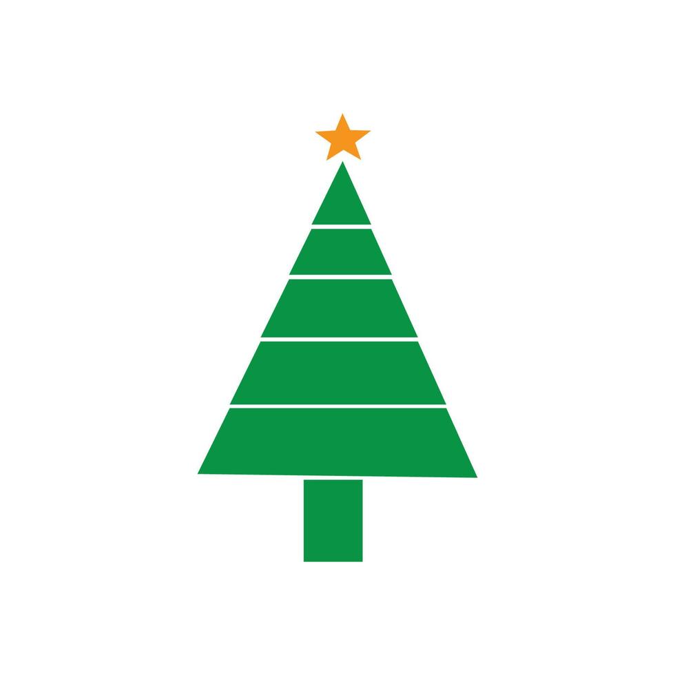 kerstboom icoon vector