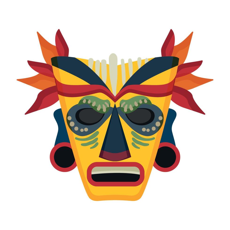 vector illustrator van carnaval masker