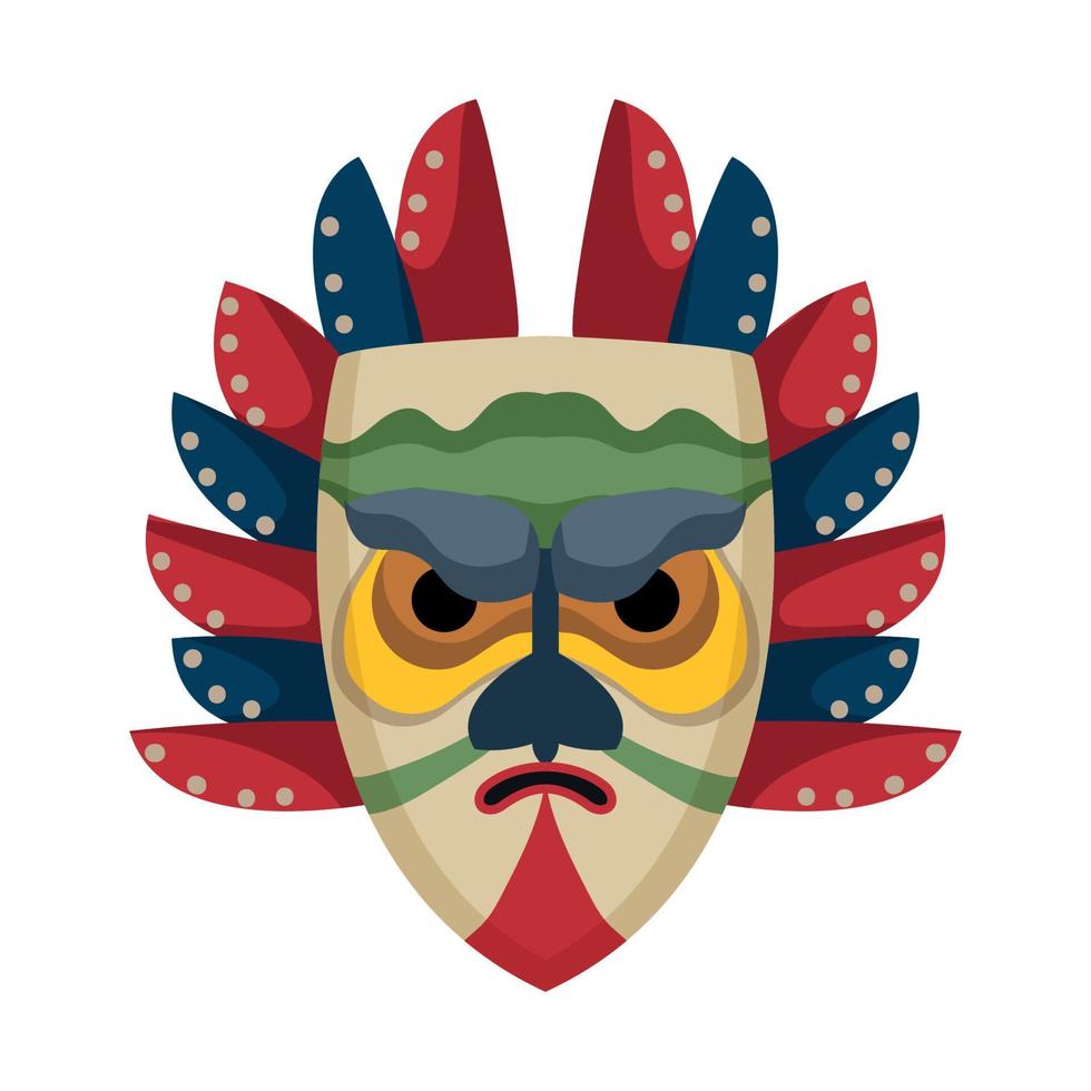 vector illustrator van carnaval masker