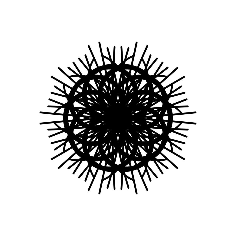 circulaire patroon in het formulier van mandala met bloem. ronde patroon mandala. ronde achtergronden voor de groet kaarten, uitnodiging, tatoeëren sjabloon, bedrijf stijl, kaarten of anders. vector illustratie