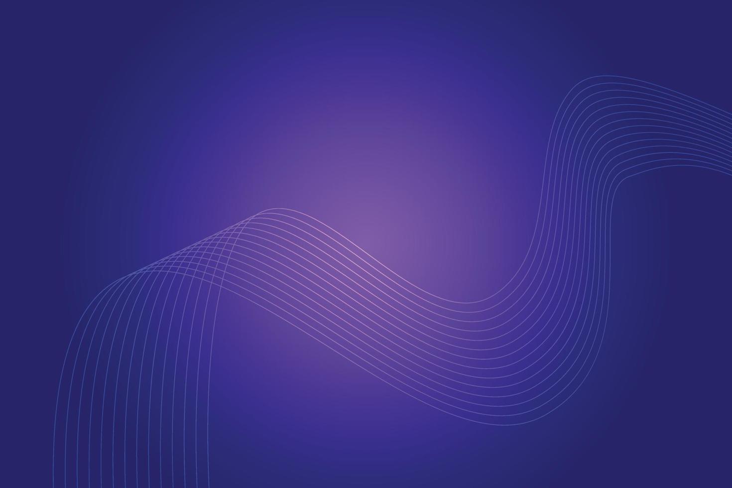 abstract achtergrond met kleurrijk golvend lijnen. abstract blauw Purper helling achtergrond ontwerp vector