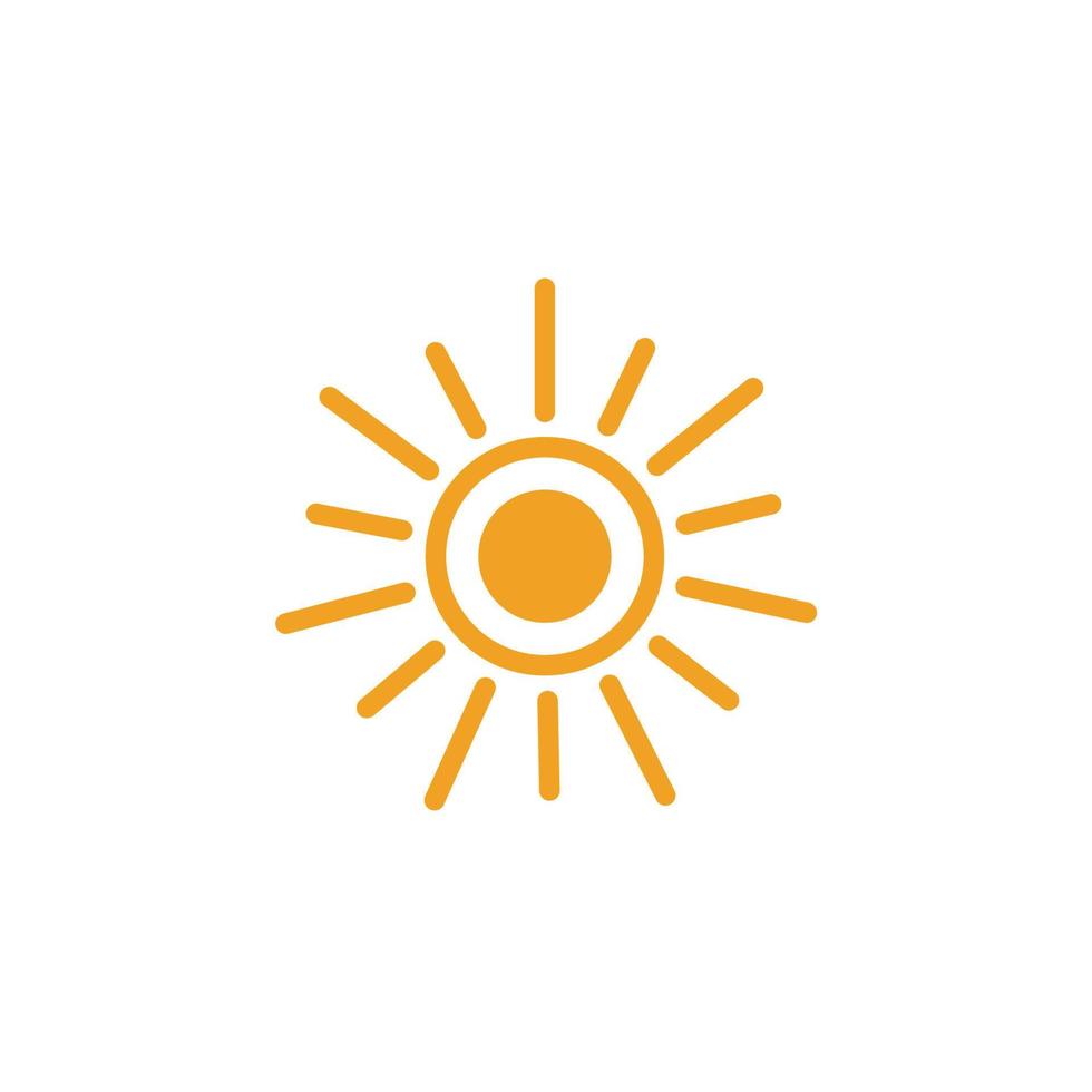 zon vector illustratie pictogram