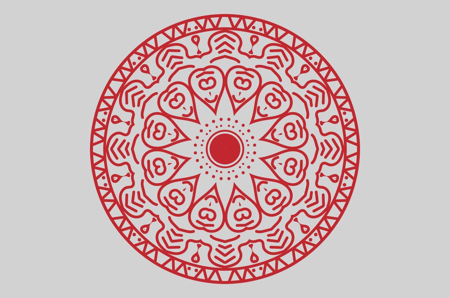 professioneel mandala-ontwerp vector