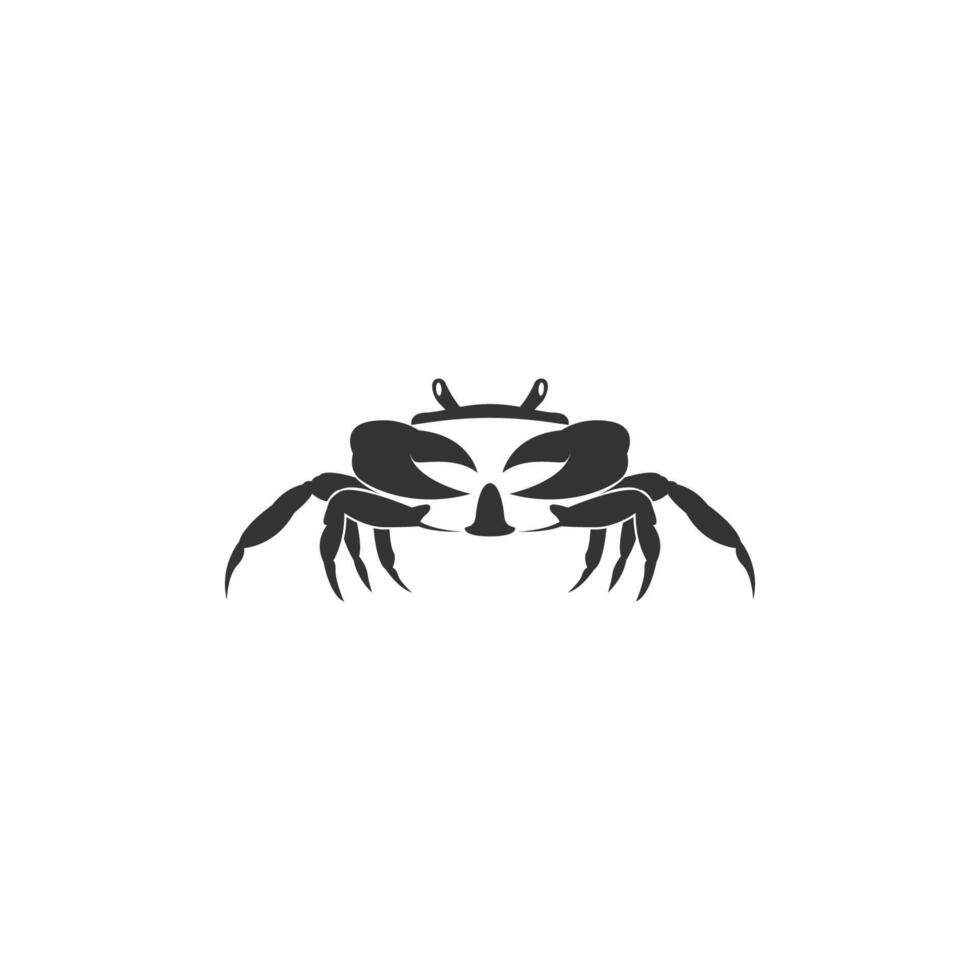 krab logo icoon ontwerp illustratie vector