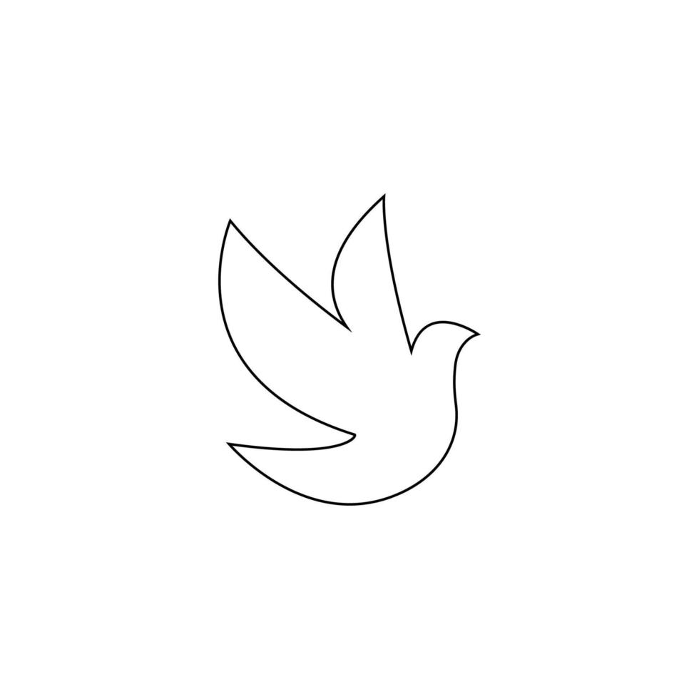 vogel icoon illustratie vector