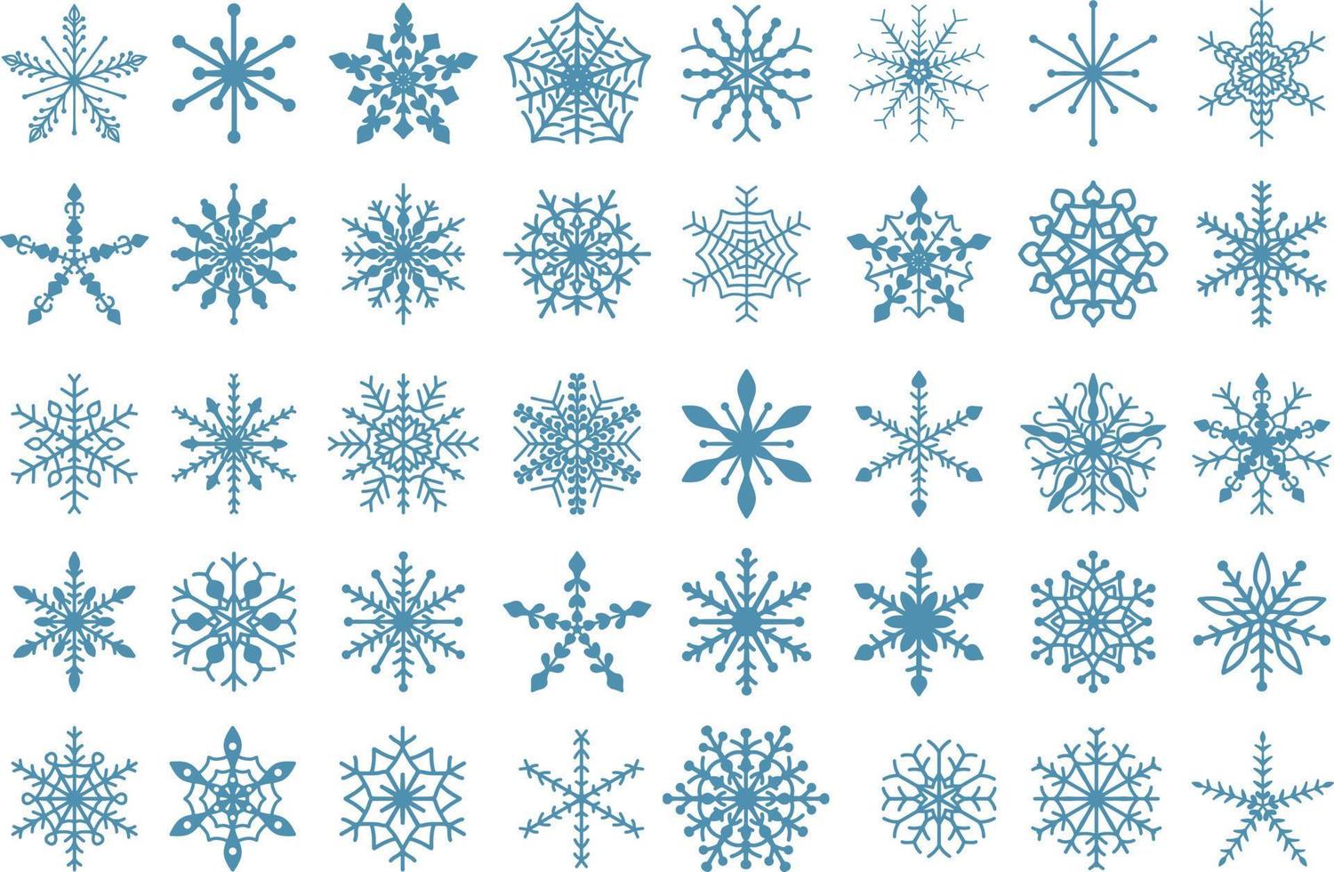 laser besnoeiing Kerstmis sneeuw vlokken vector reeks